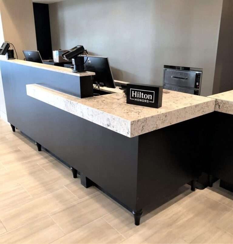 Noise-Reducing Countertops for Busy Commercial Environments