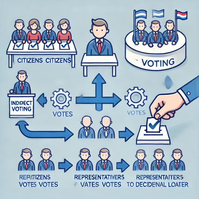 Indirect Voting for Dummies